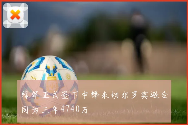 绿军正式签下中锋米切尔罗宾逊合同为三年4740万